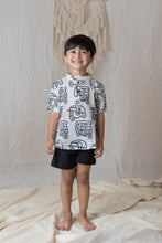 Charger l'image dans la galerie, Klingaru Short Kurta - Handblock Offwhite Auto