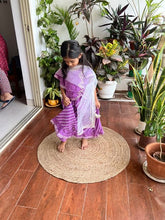 Load image into Gallery viewer, Klingaru Lehanga Choli  - Lavender Bandhej with Dupatta
