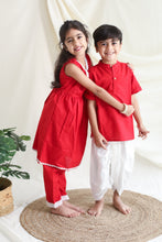 Load image into Gallery viewer, Klingaru Sibling Set -Solid Red
