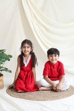 Load image into Gallery viewer, Klingaru Sibling Set -Solid Red
