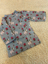 Load image into Gallery viewer, Klingaru Long Kurta - Blue Pichwai Long Kurta and Pajama

