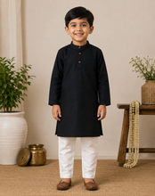 Load image into Gallery viewer, Cotton kurta pajama set for boys in India 
