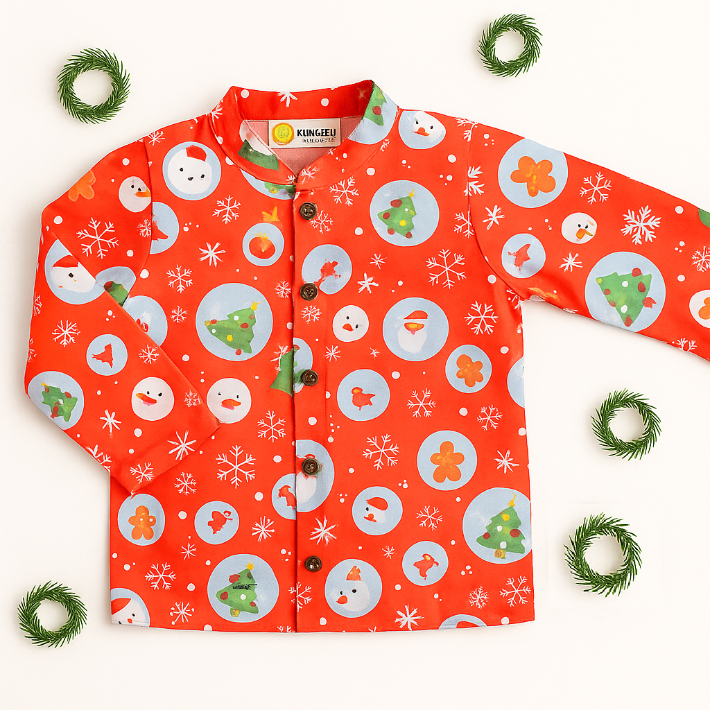 Klingaru Christmas Shirt - Red Christmas