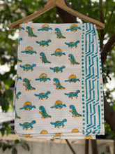 Load image into Gallery viewer, Klingaru Waffle Towel - Dino
