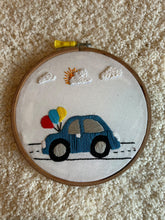 Load image into Gallery viewer, Embroidery loops with Customised Child’s Name
