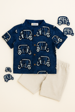 Charger l&#39;image dans la galerie, Klingaru Shirt - Indigo Auto
