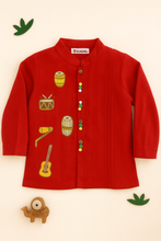 Charger l&#39;image dans la galerie, Klingaru Shirt - Embroidered Musical Shirt Customised with Child&#39;s Name (PREORDER)
