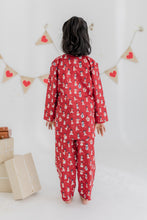 Load image into Gallery viewer, Klingaru Christmas Night suit - Red Snowman
