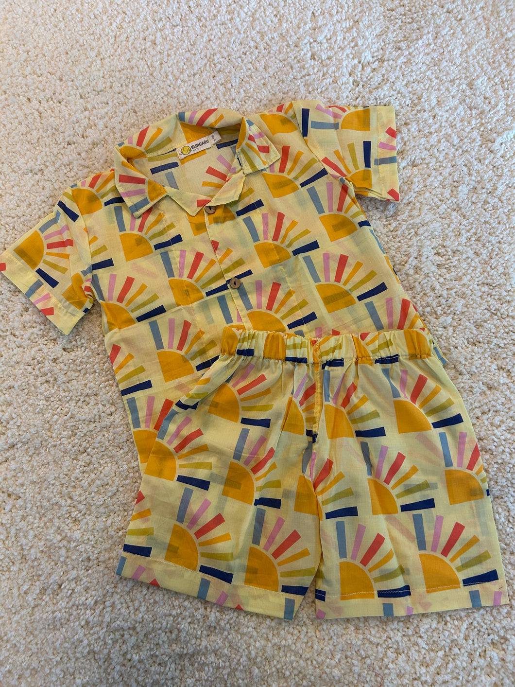 Klingaru Co-ord Set - Sunshine