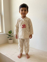 Load image into Gallery viewer, Klingaru Co Ords - Embroidered OM Yoga Set
