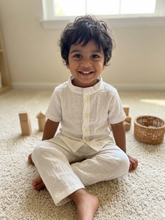 Load image into Gallery viewer, Klingaru Co Ords - White Organic Cotton
