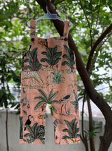 Load image into Gallery viewer, Klingaru Dungaree - Peach Jungle  ( Preorder )
