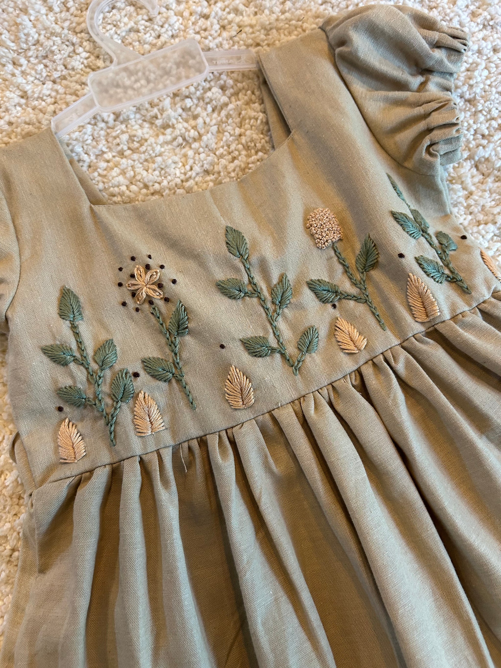 white christmas dresses Strawberries & Citrus PDF Hand Embroidery Pattern – Sunflower Seams main image 1