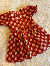 Load image into Gallery viewer, Klingaru Frock - Dabu Red Frock

