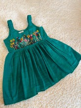 Load image into Gallery viewer, Klingaru Frock - Green Frock with Hand Embroidery (PRE ORDER)
