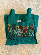 Load image into Gallery viewer, Klingaru Frock - Green Frock with Hand Embroidery (PRE ORDER)
