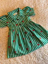 Load image into Gallery viewer, Klingaru Frock - Green with hearts
