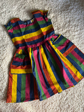 Charger l'image dans la galerie, Klingaru Frock - Multicolour Stripes Frock
