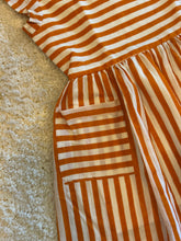 Load image into Gallery viewer, Klingaru Frock - Orange Stripes Frock

