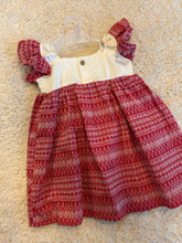 Charger l&#39;image dans la galerie, Klingaru Frock - Red white south cotton
