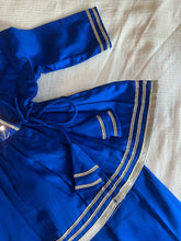 Load image into Gallery viewer, Klingaru Girls Angrakhaa  Set - Royal Blue

