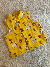Load image into Gallery viewer, Klingaru  Jacket - Yellow Pichwai Jacket
