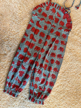 Load image into Gallery viewer, Klingaru Jumpsuit - Blue with Brick Red Ellie
