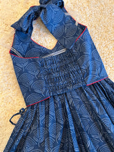 Load image into Gallery viewer, Klingaru Lehanga Choli  -  Indigo Halter Neck

