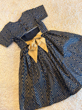 Load image into Gallery viewer, Klingaru Lehanga Choli  -  Blue Zig Zag
