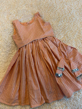 Load image into Gallery viewer, Klingaru Lehanga Choli  - Peach with Silver
