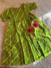 Load image into Gallery viewer, Klingaru Lehariya - Green with Gota Work
