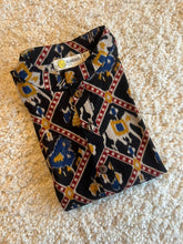 Charger l'image dans la galerie, Klingaru Long Kurta - Black Patola Print
