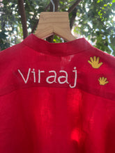 Load image into Gallery viewer, Klingaru Shirt - Embroidered Musical Shirt Customised with Child&#39;s Name (PREORDER)
