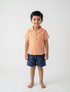 Klingaru Shirt - Orange Stripes