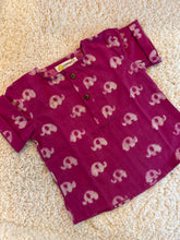 Load image into Gallery viewer, Klingaru Unisex Short Kurta - Pink Small Ellie
