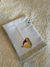 Load image into Gallery viewer, Klingaru Waffle Towel - Sail Boat
