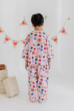 Load image into Gallery viewer, Klingaru Winter Night suit- Pink Letters to Santa
