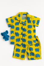 Load image into Gallery viewer, Klingaru Co-ord Set  -  Yellow Blue Ellie

