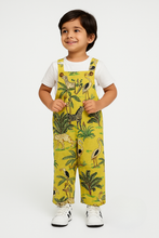 Load image into Gallery viewer, Klingaru Dungaree - Pista Green Jungle - Preorder
