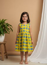 Charger l&#39;image dans la galerie, Klingaru Frock - Yellow Blue Ellie
