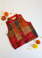 Klingaru Jacket - Multicolored Bandhej