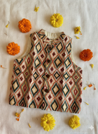Klingaru Festive - Geometric Nehru Jacket