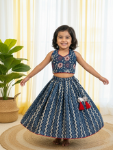 Load image into Gallery viewer, Cotton Lehanga choli , comfortable and breathable fabric
