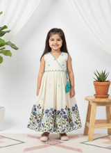 Load image into Gallery viewer, Klingaru Lehanga Choli  - Embroidered 3 piece Set in Blue (PRE-ORDER)
