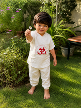 Charger l'image dans la galerie, Klingaru Co Ords - Embroidered OM Yoga Set ( Preorder )
