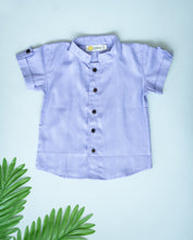 Load image into Gallery viewer, Klingaru Shirt - Lavender Self Stripes
