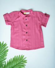 Charger l&#39;image dans la galerie, Klingaru Shirt - Pink Self Stripes
