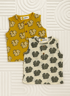 Summer Sleeveless Unisex Short Kurtas- Multiple Prints