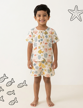 Load image into Gallery viewer, Fish, cottonwear, boys co-ord set, Klingaru
