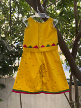 Load image into Gallery viewer, Klingaru Top and Pant Set - Yellow Embroidery Set (PRE ORDER)
